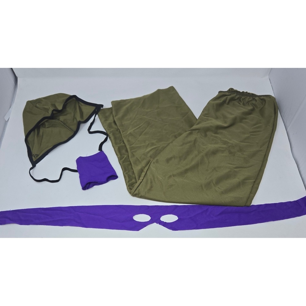 Teenage Mutant Ninja Turtles 1989 Vintage Donatello Halloween Costume Youth L - Picture 8 of 13